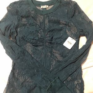 Free people Lace Layering Top